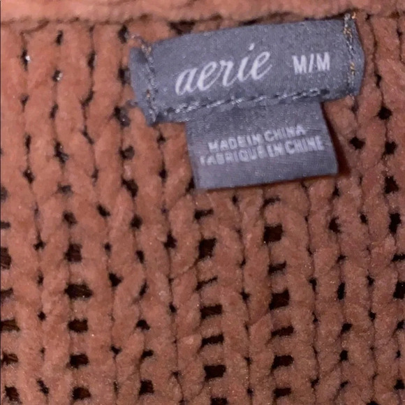 Aerie Chunky soft ribbed oversized Cardigan Sz M - Picture 6 of 14